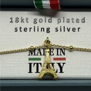 Mia Fiore 18kt Gold Plated Sterling Silver Eiffel Tower Bracelet